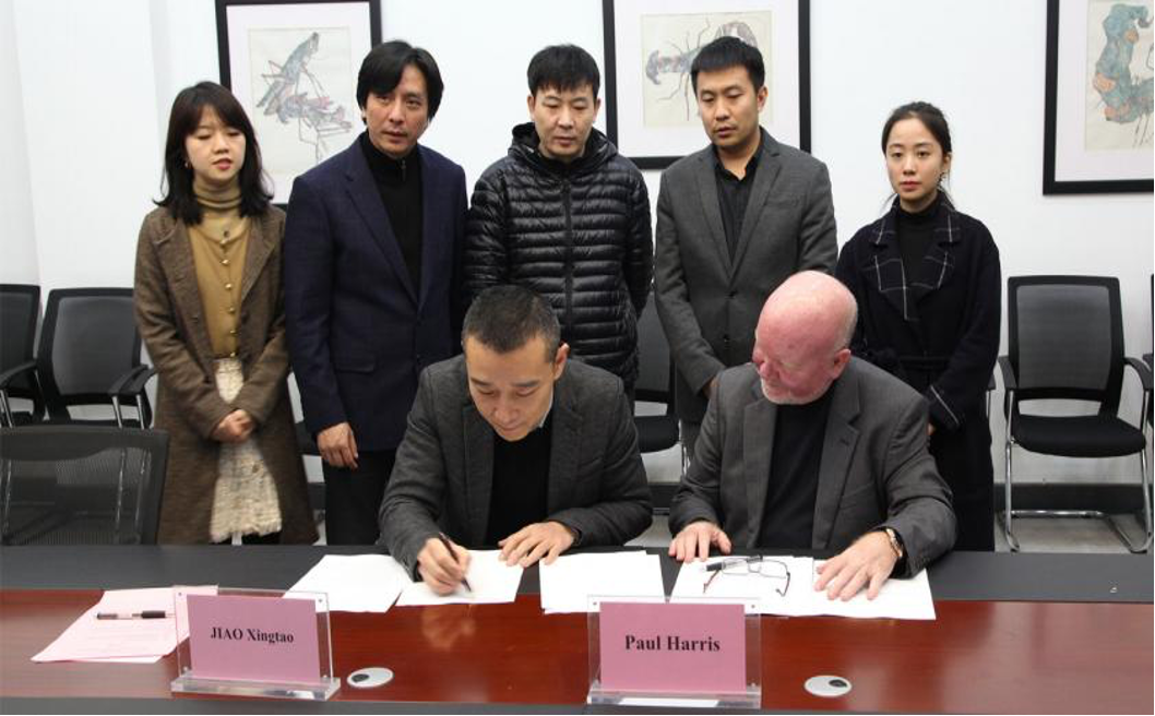 Sichuan Fine Arts Institute and Dundee University  signed the Sino-UK Articulation agreement